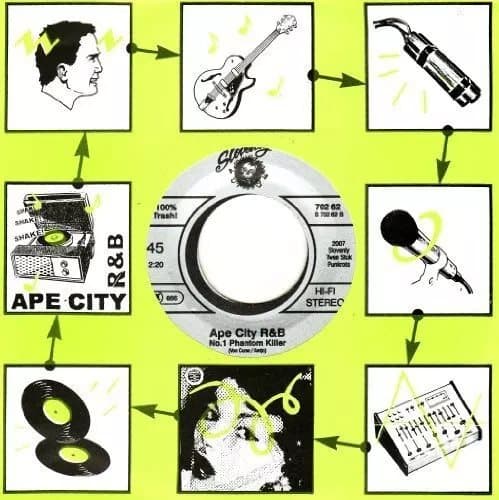 Ape City R&B Dyn-o-mite / No.1 Phantom Killer (Vinyl) New