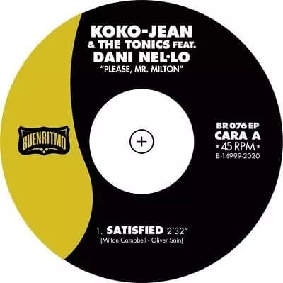 Koko-Jean & The Tonics Ft. Dani Nel·Lo Please Mr. Milton (Vinyl) New