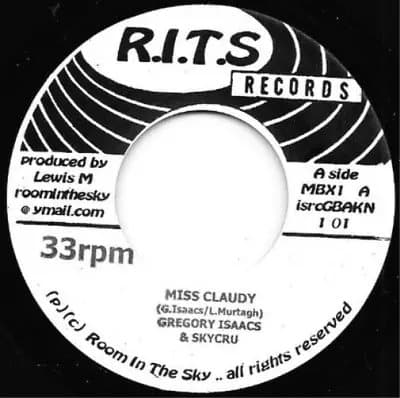 Gregory Isaacs/Anthony Que & Skycru Miss Claudy/Nah Remember (Vinyl) 7″ Single New