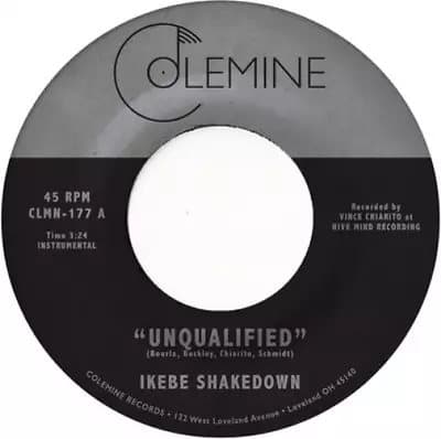 Ikebe Shakedown Unqualified (Vinyl) 7″ Single Coloured Vinyl New