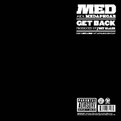 M.E.D. Get Back (Vinyl) New