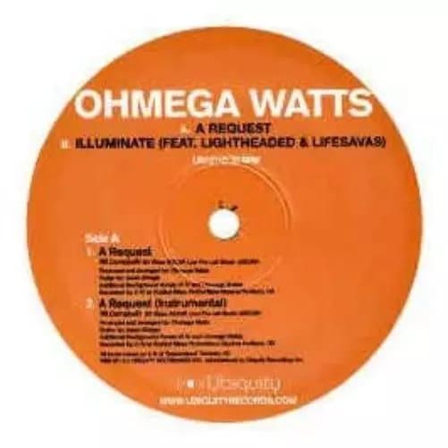 Watts,Ohmega A Request - Illuminate Part 2 - Wind It Up (Vinyl) New