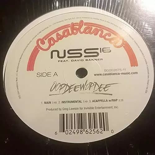 Nss16 Oopdeewopdee (Vinyl) New