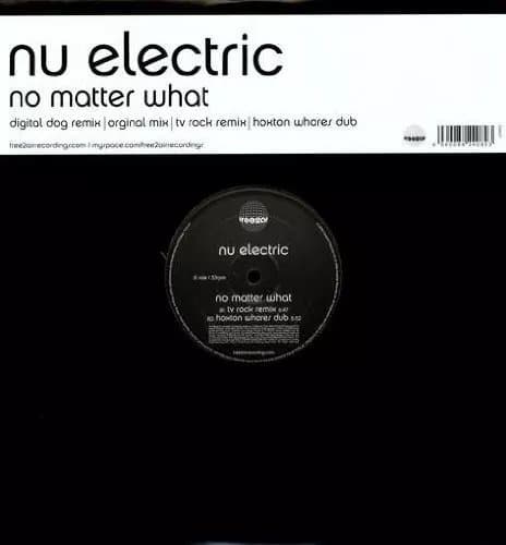 Nu Electric No Matter What (Vinyl) New