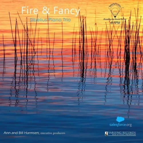 David S. Lefkowitz Sibelius Piano Trio: Fire & Fancy (Vinyl) 12″ Album New