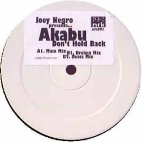 Akabu Don’t Hold Back (Vinyl) New