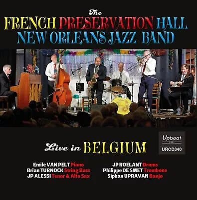 The French Preservation Hall New Orleans Jazz Band Live in Belgium (CD) Album New