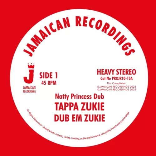 Tappa Zukie Natty Princess Dub/Rock You Rock/Dub Hypocrites (Vinyl) 10″ EP New