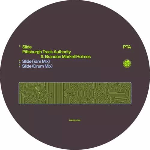 Pittsburgh Track Authority/Brandon Markell Holmes Slide (Vinyl) 12″ Single New