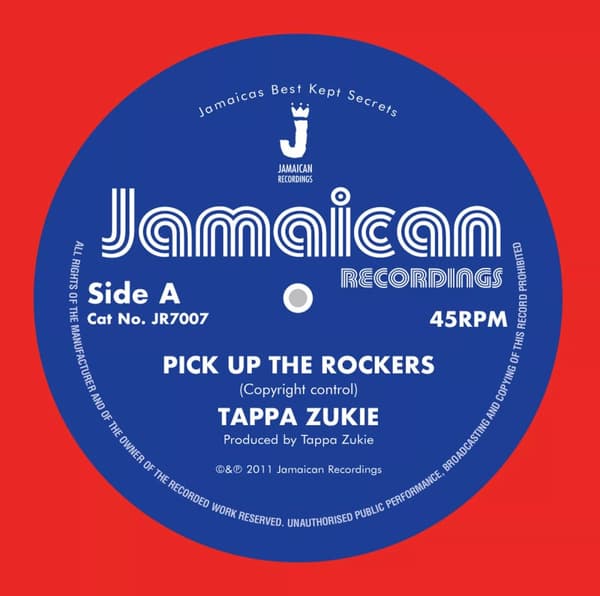 Tapper Zukie Pick Up the Rockers (Vinyl) 7″ Single New
