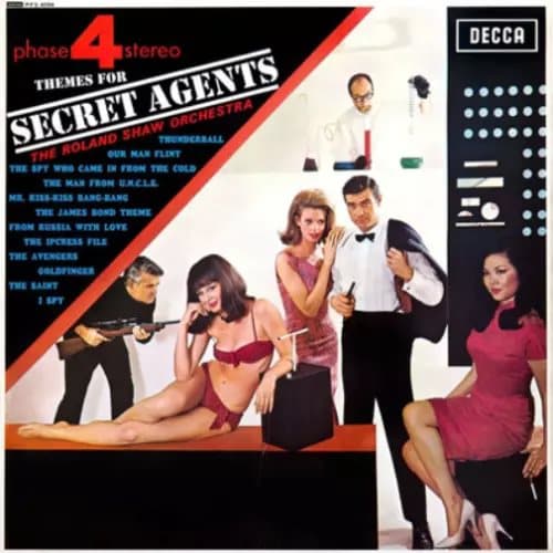 Roland Shaw & His Orchestra Themes for Secret Agents (Vinyl) 12″ Album New