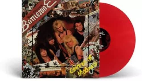 Paul Di’Anno’s Battlezone Children of Madness (Vinyl) 12″ Album Coloured Vinyl New