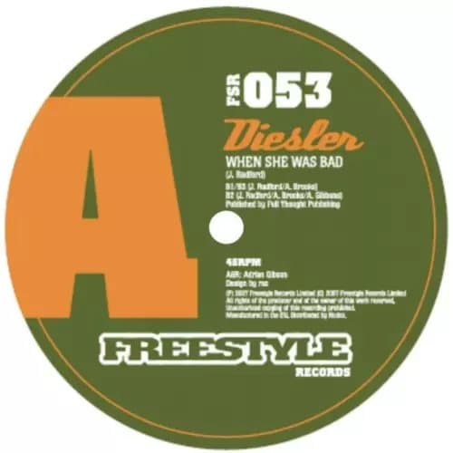 DIESEL WHEN SHE WAS BAD (Vinyl) New