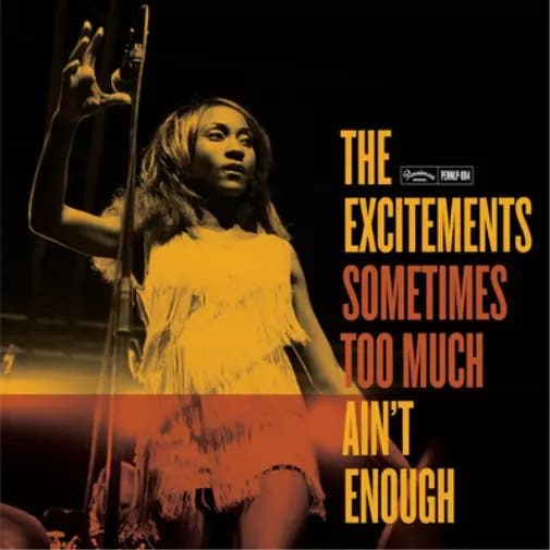 The Excitements Sometimes Too Much Ain’t Enough (Vinyl) 12″ Album New