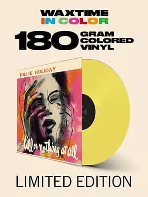 Billie Holiday All Or Nothing at All (Vinyl) Limited 12″ Album Coloured Vinyl New
