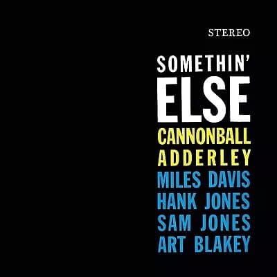Cannonball Adderley Somethin’ Else (Vinyl) Limited 12″ Album Coloured Vinyl New