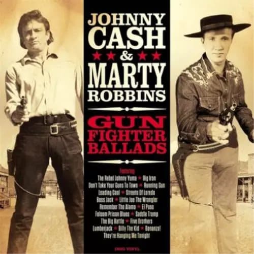 Johnny Cash & Marty Robbins Gun Fighter Ballads (Vinyl) 12″ Album New