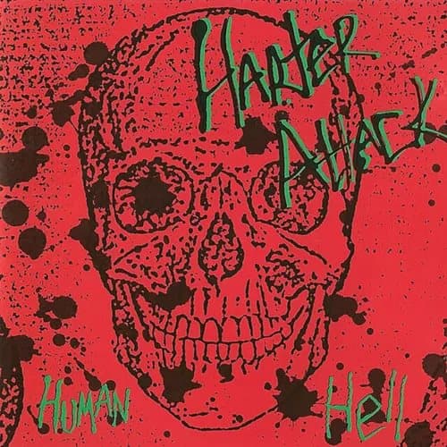 Harter Attack Human Hell (Vinyl) 12″ Album Coloured Vinyl New