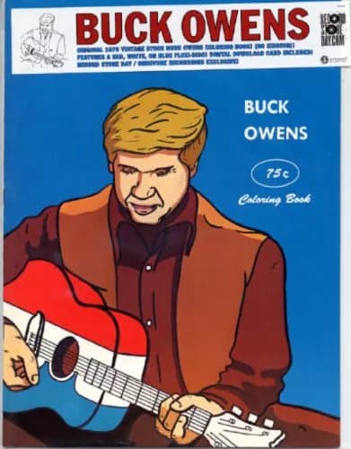 Buck Owens Coloring Book (Vinyl) 12″ EP New