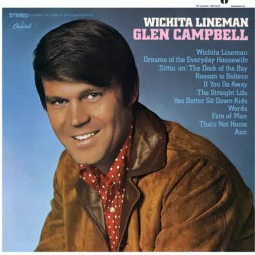 Glen Campbell Wichita Lineman (Vinyl) 12″ Album New