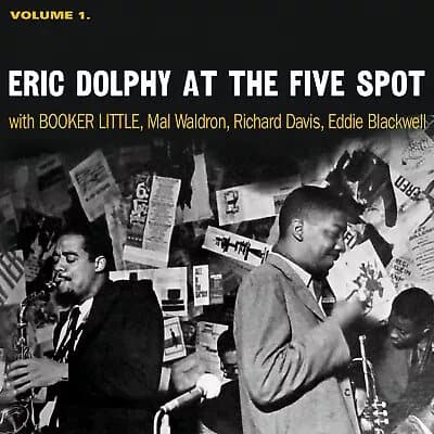 Eric Dolphy At the Five Spot, Volume 1 (Vinyl) 12″ Album (Clear vinyl) New