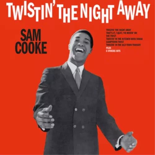Sam Cooke Twistin’ the Night Away (Vinyl) 12″ Album (Clear vinyl) New