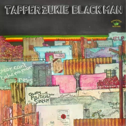 Tapper Zukie Black Man (Vinyl) 12″ Album New