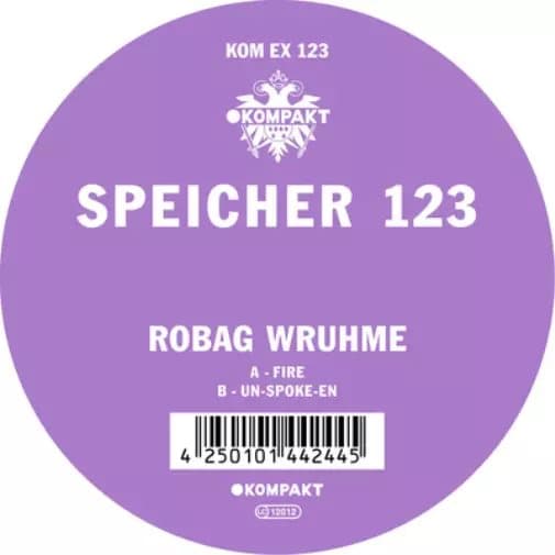 Robag Wruhme Speicher 123 (Vinyl) 12″ Single New