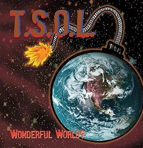 T.S.O.L. Wonderful World VINYL LP NEW New