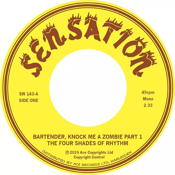 The Four Shades Of Rhythm Bartender, Knock Me a Zombie Part 1 & 2 (Vinyl) New