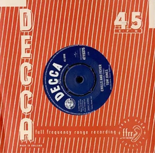 Tom Jones Chills & Fever/Breathless (Vinyl) 7″ Single New