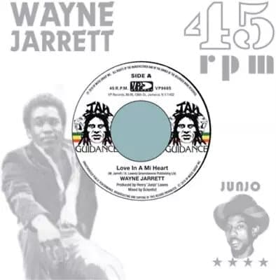 Wayne Jarrett Love in a Mi Heart (Vinyl) 7″ Single New