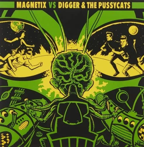 Digger & The Pussycats Vs Magnetix Vinyl NEW New