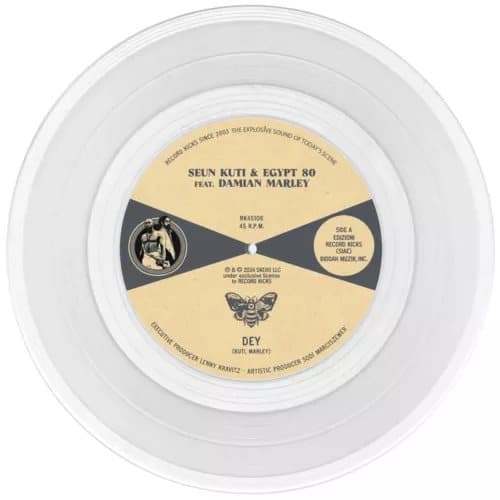 Seun Kuti, Egypt 80, & Damian Marley Dey/Dey (Instrumental) (Vinyl) New