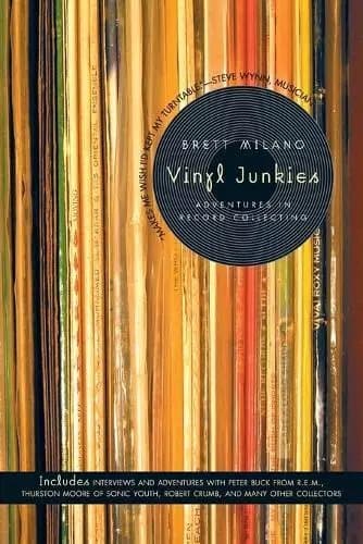 Brett Milano Vinyl Junkies (Paperback) New