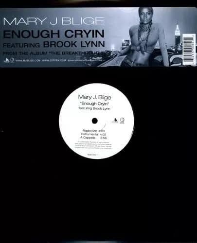 Mary J Blige Ft Brook Lynn Enough Cryin’ (Vinyl) New