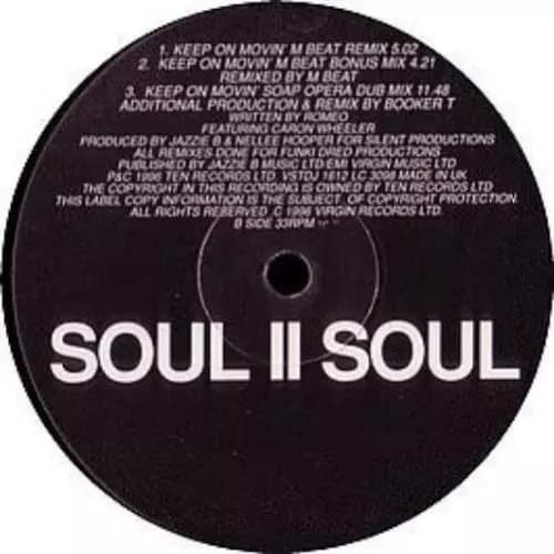 Soul II Soul Soul Ii Soul / Keep On Movin (Remixes) (Vinyl) New