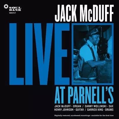 Jack McDuff Live at Parnell’s (Vinyl) 12″ Album New