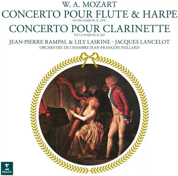 Wolfgang Amadeu W.A. Mozart: Concerto Pour Flute & Harpe/Concerto Pour C (Vinyl) New