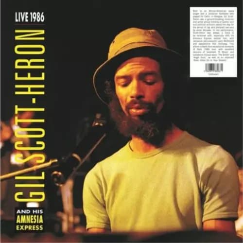 Gil Scott-Heron and His Amnesia Express Live ’86 (Vinyl) 12″ Album New