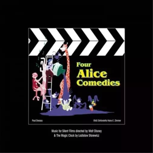 Original Soundtrack Four Alice Comedies (Vinyl) 12″ Album Coloured Vinyl New
