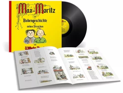 Geschenkausgabe Max & Moritz und berühmte Kinderlieder (Vinyl) New
