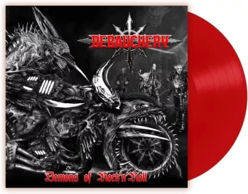 Blood God/Debauchery Demons of Rock’n’roll (Vinyl) 12″ Album Coloured Vinyl New