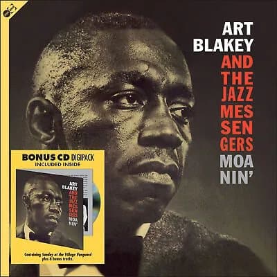 Art Blakey and the Jazz Messengers Moanin’ (Vinyl) 12″ Album with CD New