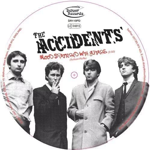 THE ACCIDENTS Blood Spattered With Guitars EP (PICTURE DISC) 7″ / VINYL (Vinyl) New