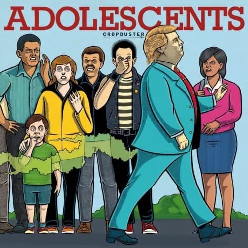 Adolescents Cropduster (Vinyl) 12″ Album Coloured Vinyl (Limited Edition) New