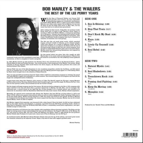 Bob Marley and The Wailers The Best of the Lee Perry Years (Vinyl) New