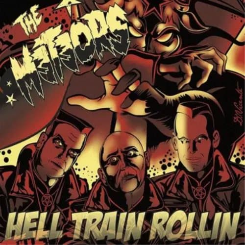 The Meteors Hell Train Rollin (Vinyl) 12″ Album Coloured Vinyl (Limited Edition) New
