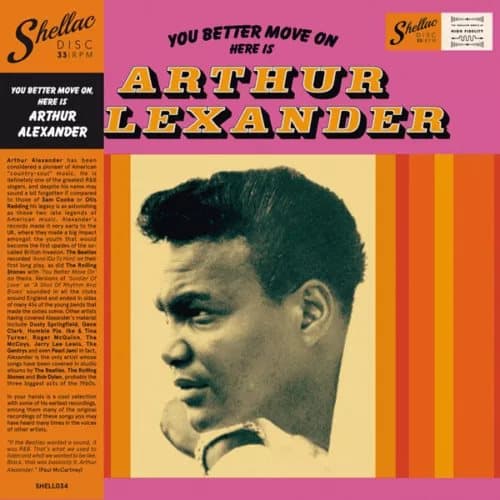 Arthur Alexander You better move on/Here isà (Vinyl) (PRESALE 22/11/2024) New