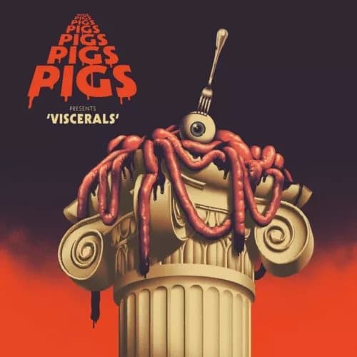 Pigs Pigs Pigs Pigs Pigs Pigs Pig Viscerals (Blood Pink & Purple Splatt (Vinyl) New